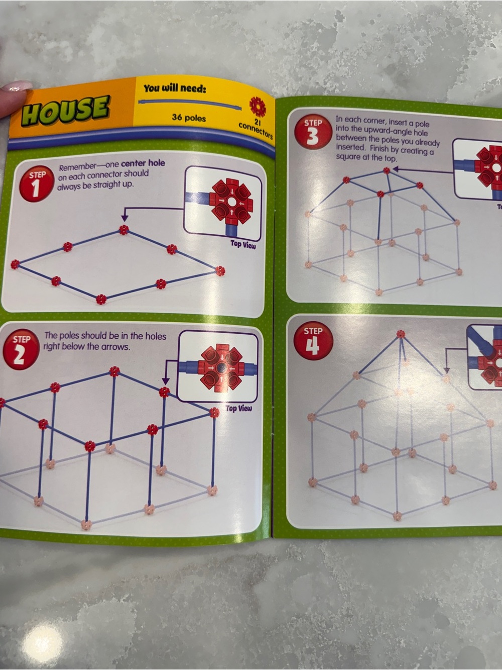 Fort Builder for kids by Lakeshore - Picture 6 of 6